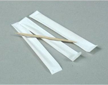 Actual product image Axfood Tandstik 65 mm Spids i begge ender Enkeltpakket Trae i Papir,1000 stk/pk