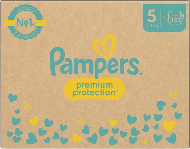 Actual product image Pampers Premium Protection (Size 5, Monthly box, 152 Piece)
