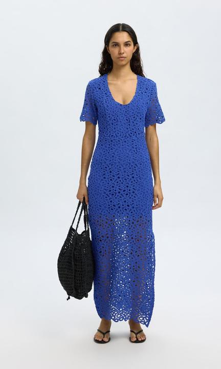 Actual product image Selected Femme Häkel-Look Maxikleid (40)
