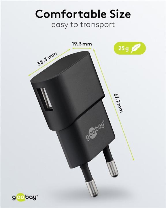 Image du produit Goobay Chargeur USB-A (5 W)
