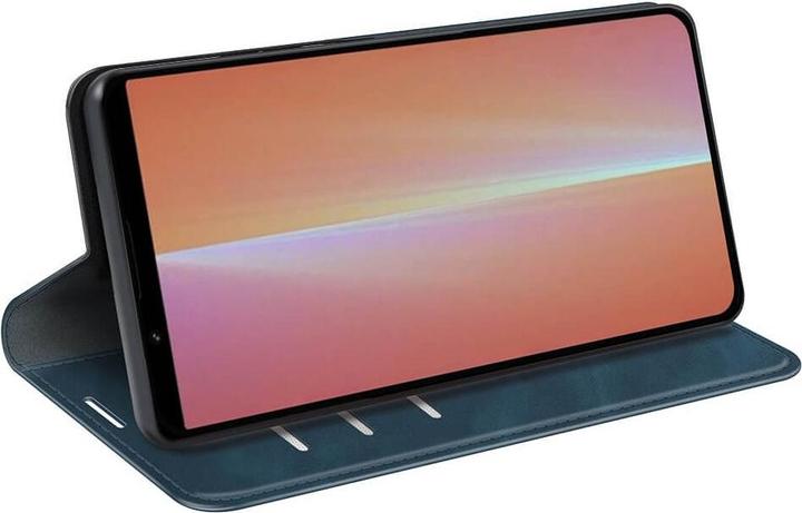 Produktbild Cover-Discount Sony Xperia 5 V - Stand Flip Case Hülle blau (Sony Xperia 5 V)