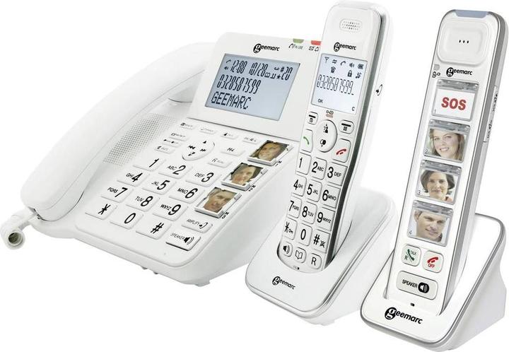Image du produit Geemarc Pack téléphonique filaire pour seniors SENIOR 295