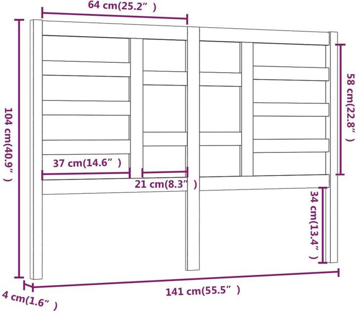 Immagine prodotto VidaXL Edan (141 x 4 x 104 cm)