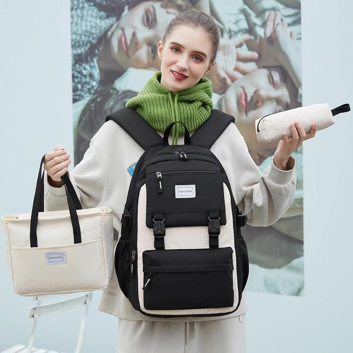Image du produit Aamytike Set de 3 sacs à dos scolaires (27.60 l)