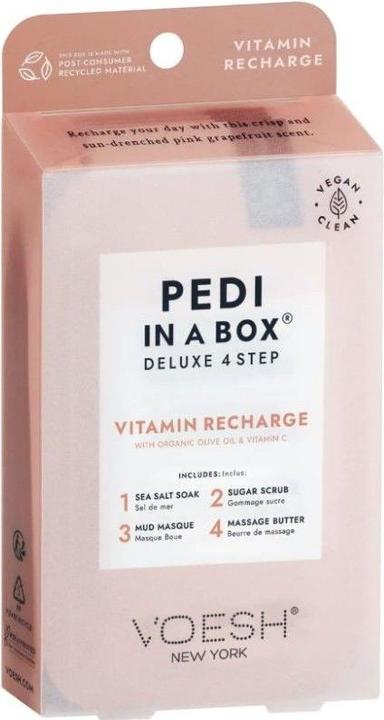 Immagine prodotto Voesh Pedi Vitamin Recharge (Crema piedi e gel piedi, Pediluvio, Maschera del piede, 1 ml)