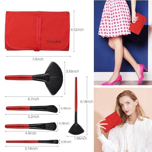 Actual product image Yuwaku 32 pieces Makeup Brushes Set with Bag No.23 (Eyebrows)