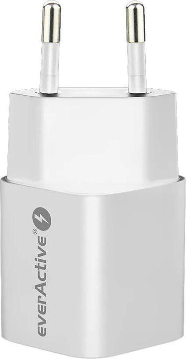 Actual product image Everactive USB/USB-C charger QC3.0 30W GaN technology White (30 W)