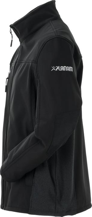 Produktbild Planam Norit Pure Softshelljacke schwarz Grösse 42 (42)