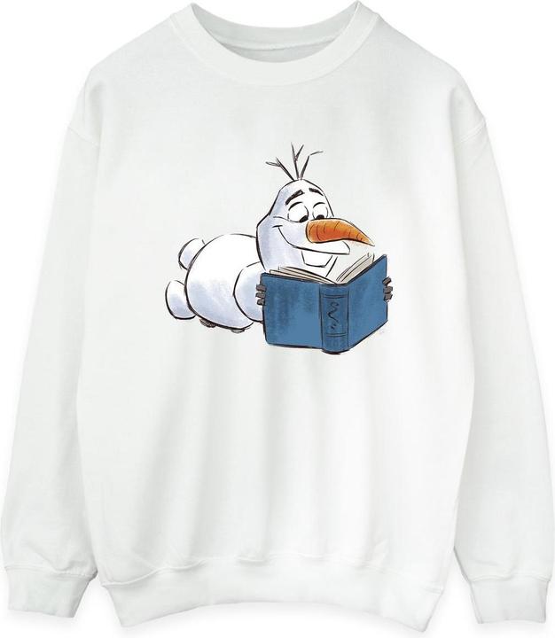 Disney Frozen Olaf Reading Sweatshirt (XXL)