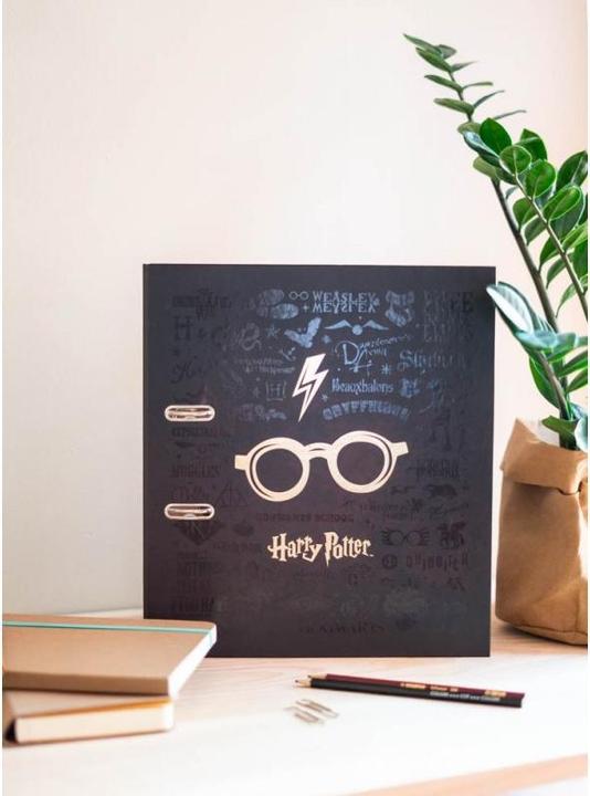 Produktbild Ordner Harry Potter Brille 28.5 cm, Dunkelbraun (1 Stück)