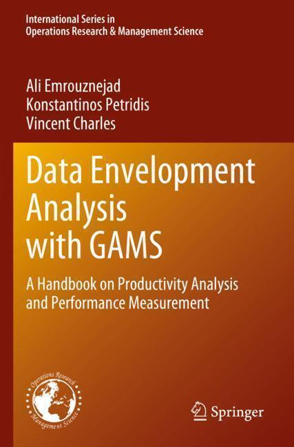 Produktbild Data Envelopment Analysis with GAMS (Niederländisch, Konstantinos Petridis, Ali Emrouznejad, Vincent Charles, 2024)