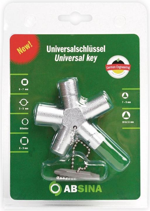 Produktbild Absina Schaltschrank-Schlüssel SI Key Elektro Plus 1008
