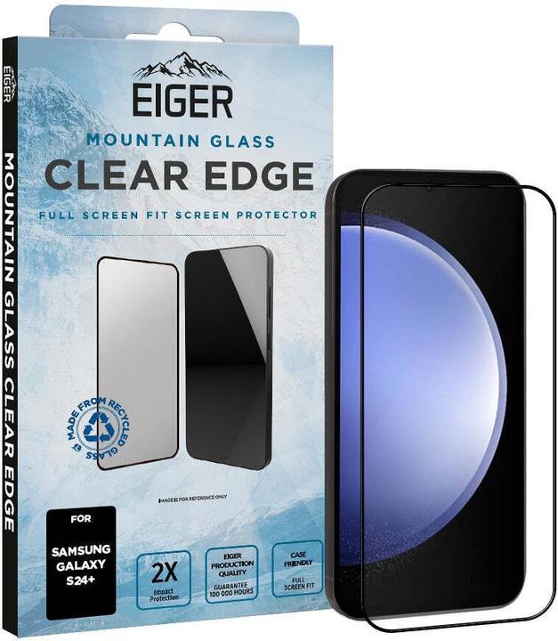 Produktbild Eiger Mountain Glass Clear Edge (1 Stück, Samsung Galaxy S24+)