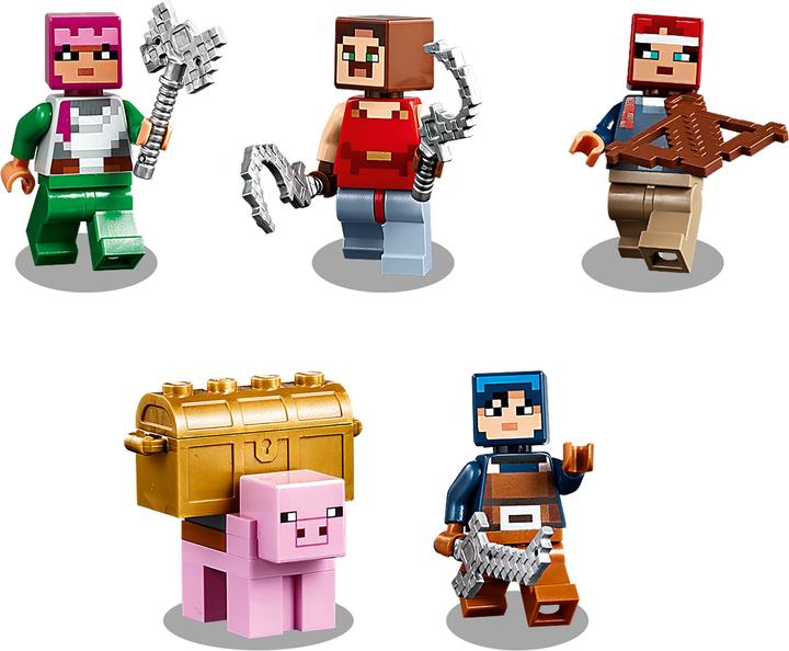 Produktbild LEGO Das Redstone-Kräftemessen (21163, LEGO Minecraft)