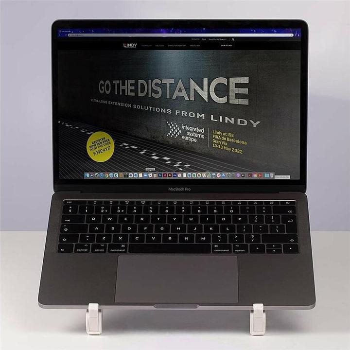 Image du produit Lindy Support pliable pour ordinateur portable Support réglable en aluminium