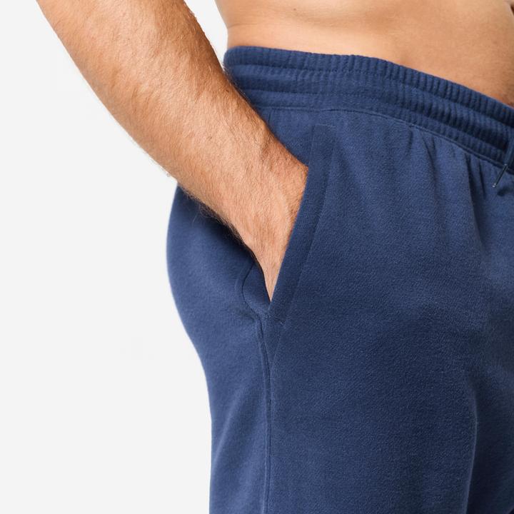 Produktbild Domyos Shorts Herren Baumwollgewebe mit Taschen - dunkelblau (L)