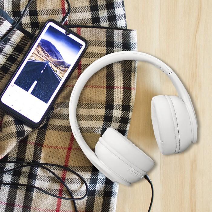 Actual product image Qoltec 50845 Wireless Headphones (30 h, Wireless)