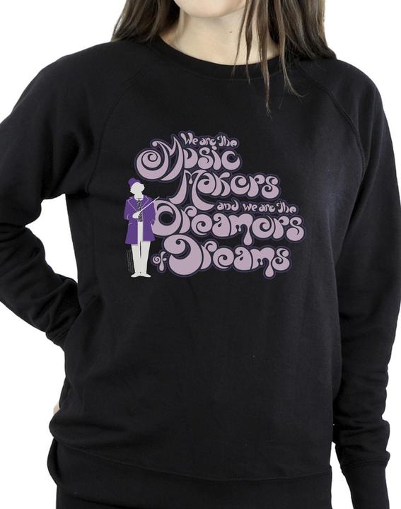 Produktbild Willy Wonka & the Chocolate Factory Dreamers Text Sweatshirt (M)