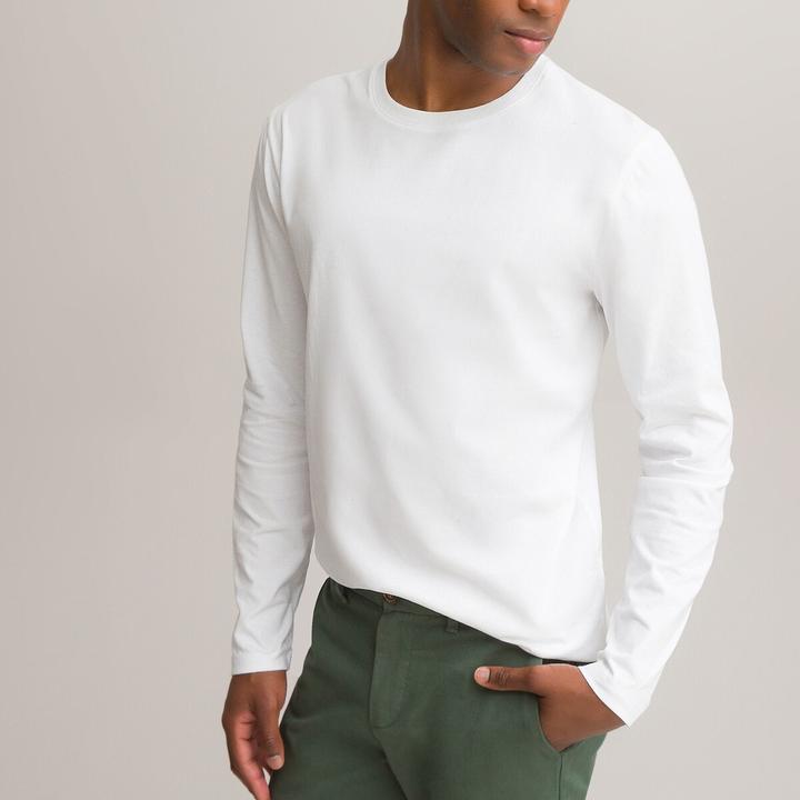 Image du produit La Redoute Collections T-shirt à encolure ronde (XL)