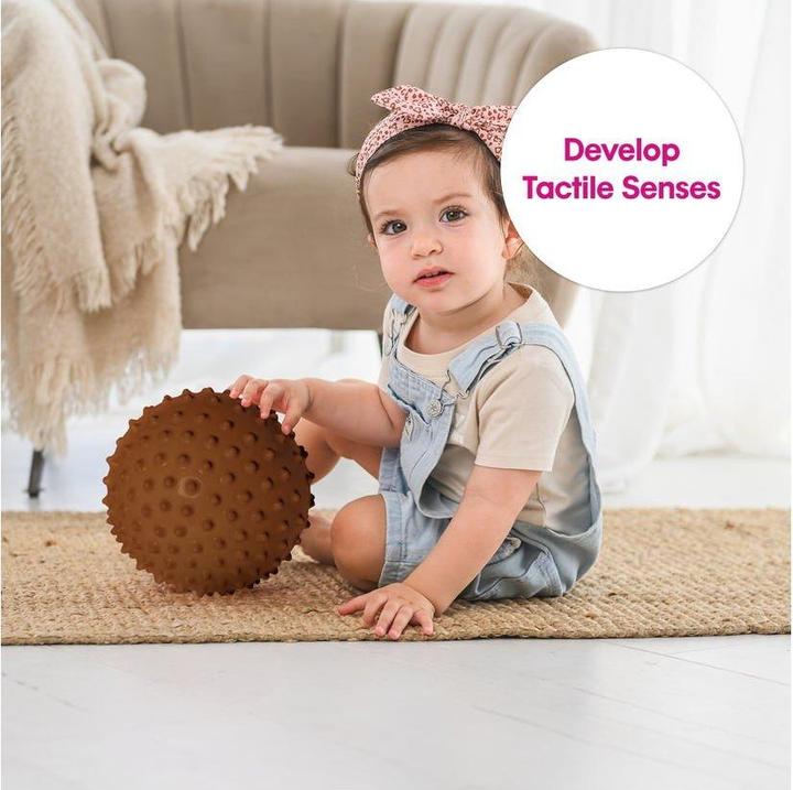 Produktbild Edushape - Sensory Ball - 18 Cm - Brown - Without air (E705176Dbr)