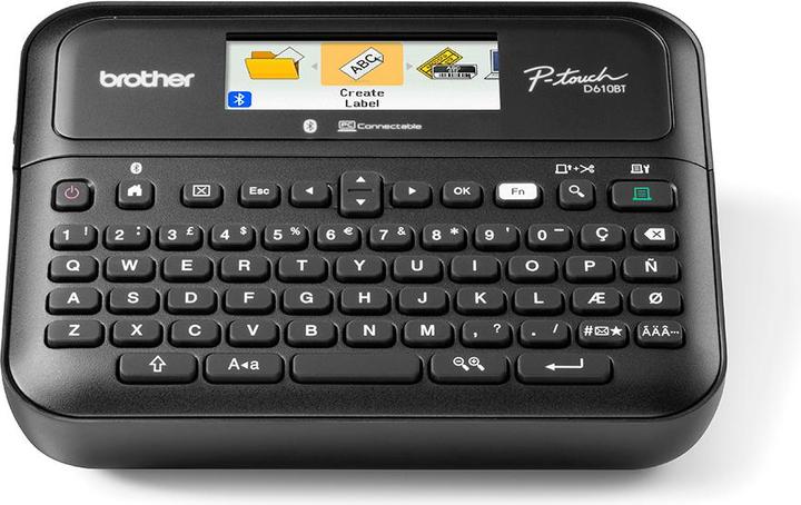 Image du produit Brother PT D610BTVP AZERTY LCD 180 DPI 24MM