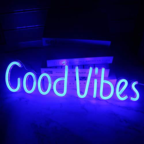 Produktbild Wanxing Good Vibes Leuchtreklame