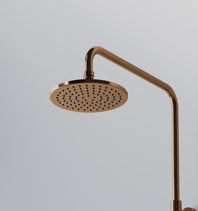 Actual product image Steinberg 250 series shower system, with thermostatic mixer, Easy Clean, 2502721