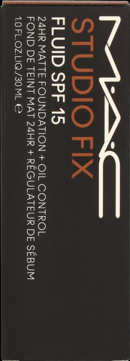 Actual product image MAC Cosmetics Studio Fix Fluid Fond de Teint Sun Protection Factor 15 (re) NW43 (No. NW43)