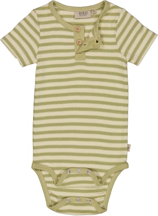 Actual product image Wheat Baby bodysuit short sleeve stripe (62)