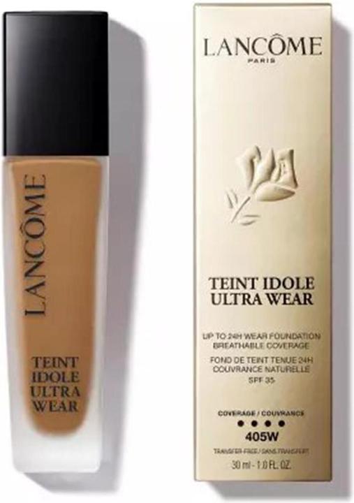 Actual product image Lancôme Complexion Idole Ultra Wear 405W (Camel)