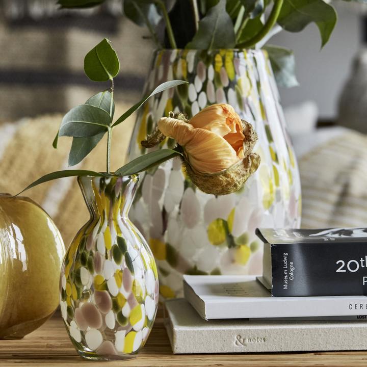 Actual product image House Doctor Vase, HDMote, yellow (Ø 8 x 14.5 cm)