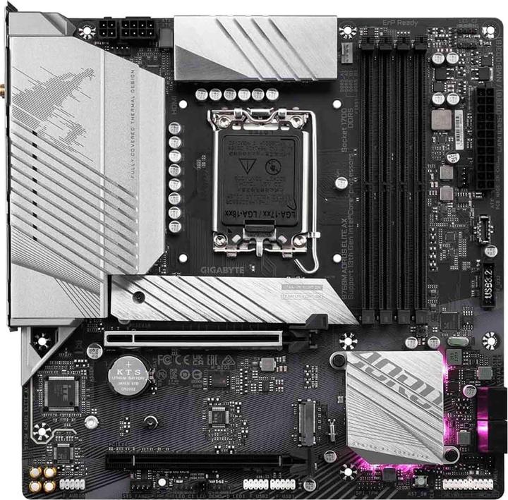 Produktbild Gigabyte B760M AORUS ELITE AX (LGA 1700, Intel B760 Express, mATX)