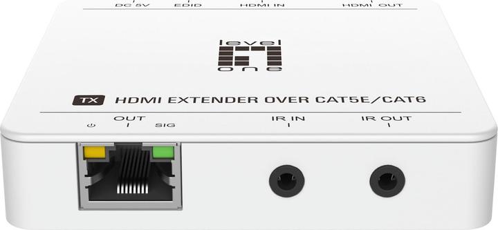 Image du produit LevelOne Kit extender HDMI over cat.5/6 4K 50 mètres