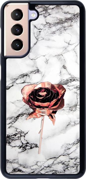 Produktbild PhoneLook Hülle Marble Rose Gold (Samsung Galaxy S21 5G)
