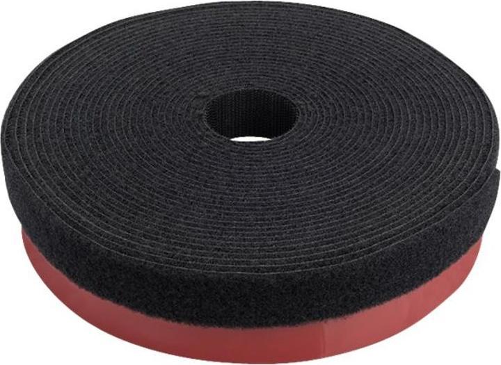Produktbild Digitus Klett-Kabelmanagement-System Pilzkopfband 2.5m selbstklebend (25 mm)