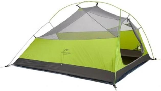 Image du produit Naturehike Namiot Cloud Up 3 20D Updated NH18T030-T-Forest Green (Tente igloo, 2.10 kg, 3 personnes)