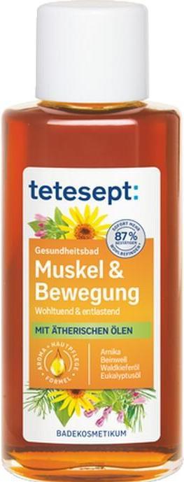 Actual product image Tetesept Muscle & Movement 125 ml (125 ml, Bath oil)