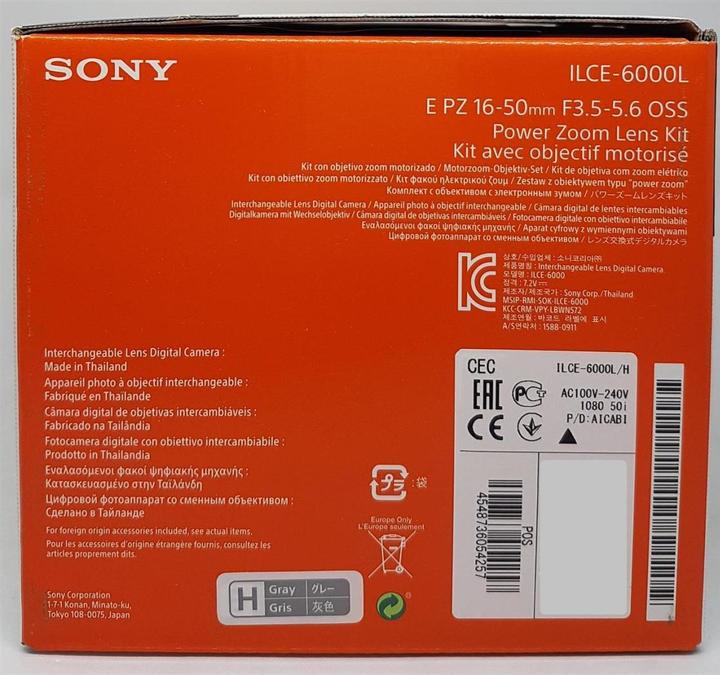 Produktbild Sony Alpha 6000 Kit (16 - 50 mm, 24 Mpx, APS-C / DX)