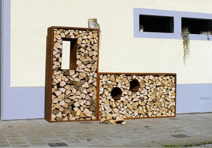 Produktbild Ambiance Technology Kaminholz Stapelregal