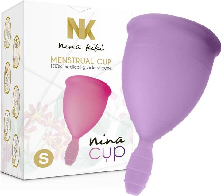 Actual product image Nina Kiki Nina Cup Menstrual Cup Size S Lilac