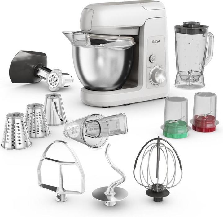 Tefal QB525B38 BAKE -Partner - Küchenmaschine - 1100 W (QB525B38) (1100 W)