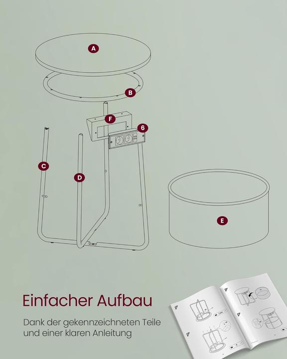 Actual product image Vasagle Plugin (45 x 45 x 50 cm)