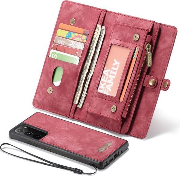 Produktbild Caseme Leder Portemonnaie mit Plastik Hülle (Samsung Galaxy Note 20)