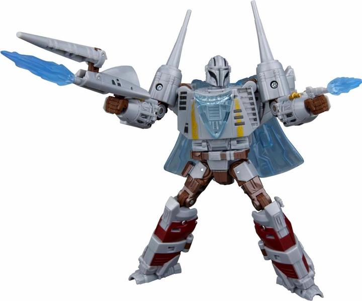 Produktbild Hasbro Star Wars x Transformers Actionfigur The Mandalorian / N-1 Starfighter 19 cm