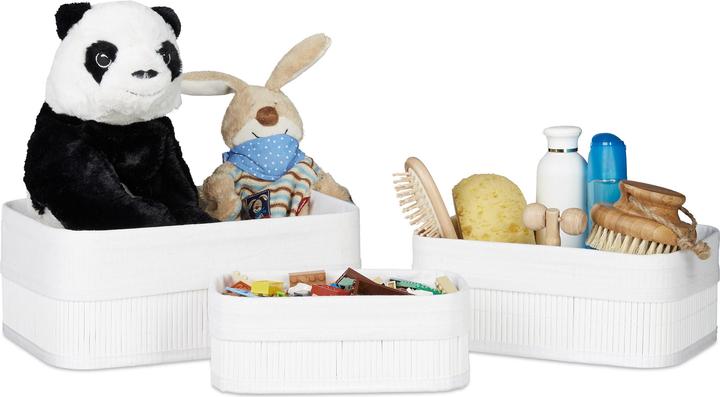 Actual product image Relaxdays Bath (3 x, 30 x 20 x 12.5 cm)