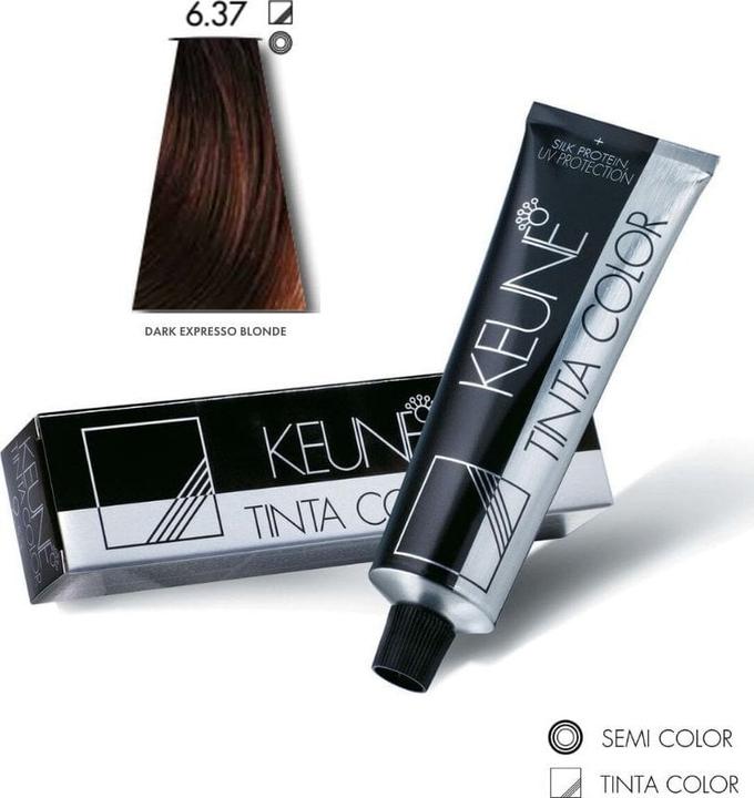 Image du produit Keune Tinta Color 6.37 Espresso foncé Blond Or Violet 2.1oz (Violet)