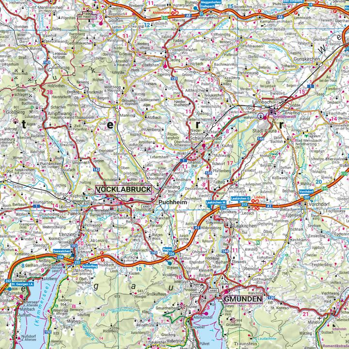 Produktbild Oberösterreich-Salzkammergut,Kte
