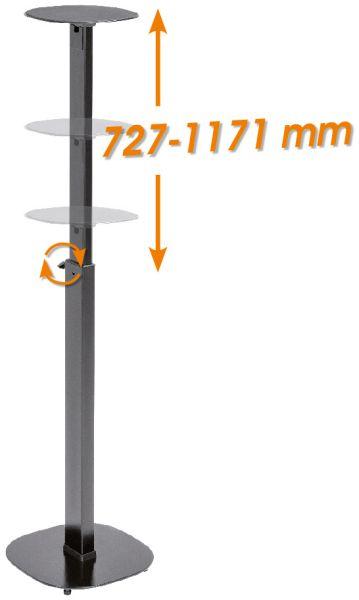 Actual product image myWall HS 23 L (1 pair, Stand, Height-adjustable)