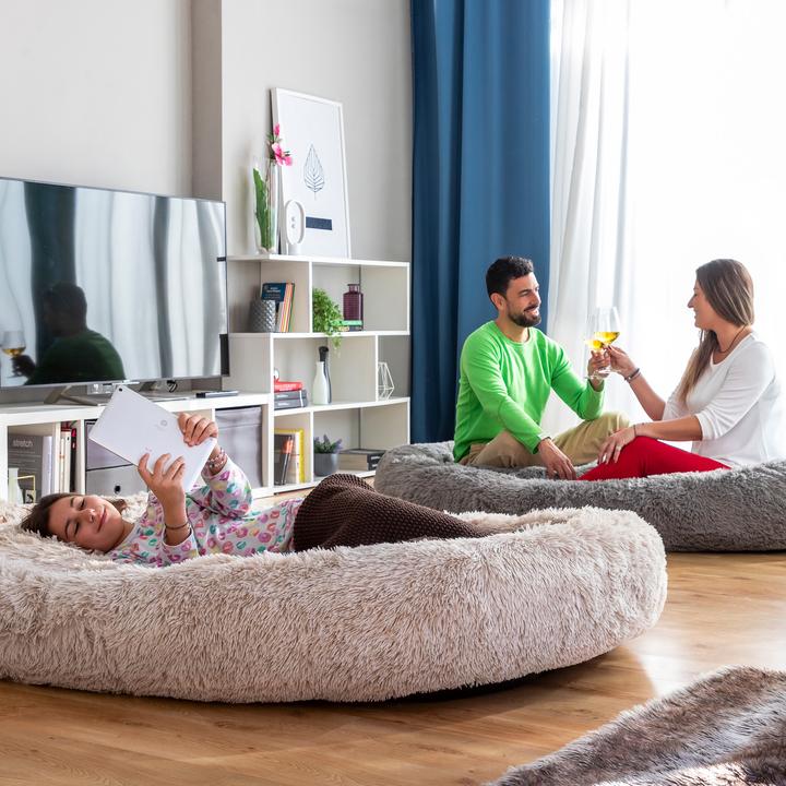 Produktbild InnovaGoods Hundebett für Menschen | Human Dog Bed XXL Grey (Hund)