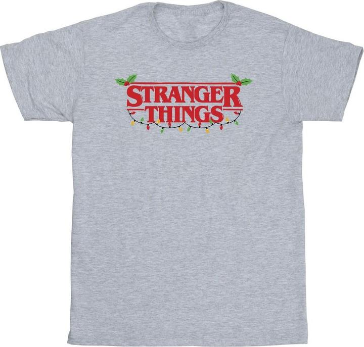 Netflix Stranger Things Christmas Lights TShirt